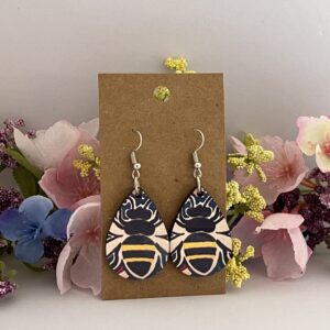 The Bees Teardrop Earrings