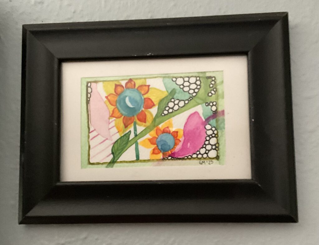 Mini Flower #1 Framed