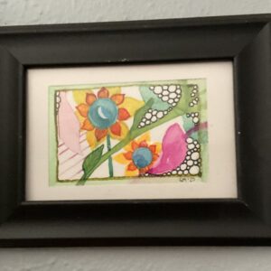 Mini Flower #1 Framed
